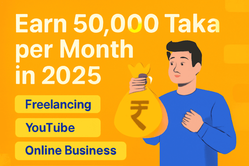 Earn 50000 Taka per Month in 2025