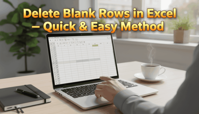 How to Delete Blank Rows in Microsoft Excel Quickly and Easily